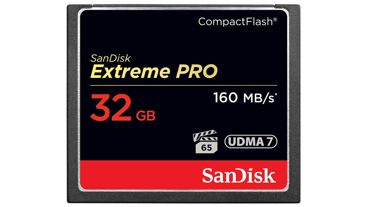 Best memory card: SanDisk Extreme PRO CompactFlash