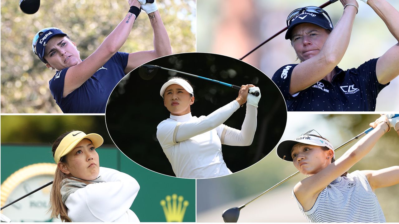 Various LPGA players