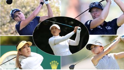 Various LPGA players