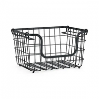 Dunelm Stackable Wire Basket | £6Save space and keep tiny shoes organized with this durable wire basket. Easy to wipe clean too.