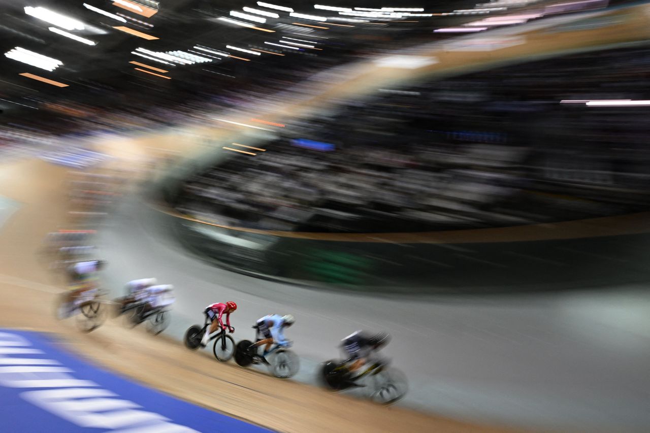 Men&#039;s Madison final at the 2022 Track Cycling World Championships