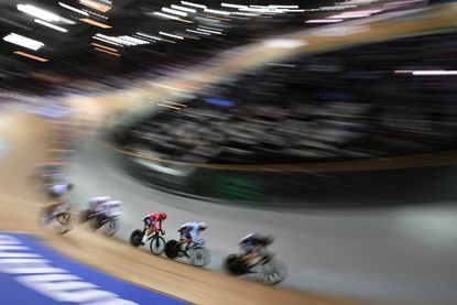 Men's Madison final at the 2022 Track Cycling World Championships