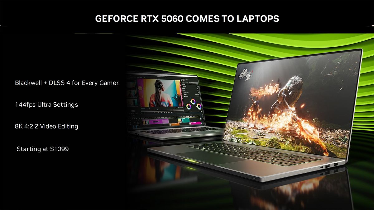 Nvidia GeForce RTX 5060 Ti and RTX 5060 presentation