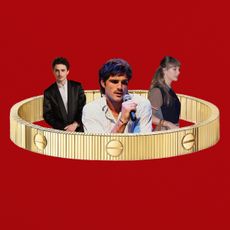 Celebrities in Cartier love bracelet