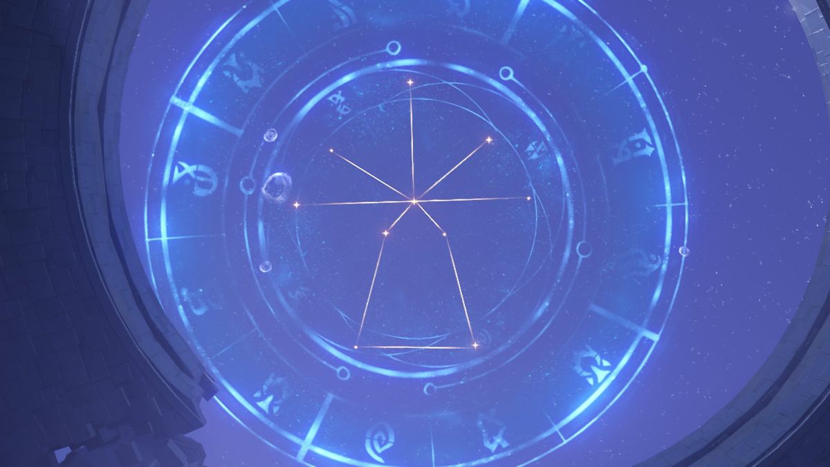 Genshin Impact Astral Puzzle 4 pattern