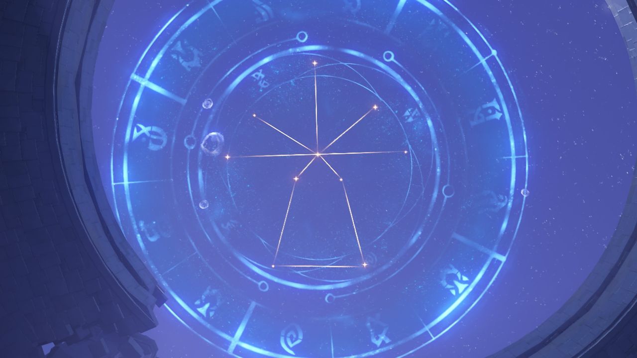 Genshin Impact Astral Puzzle 4 pattern