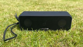 Best outdoor speakers: Anker Soundcore 3 on grass