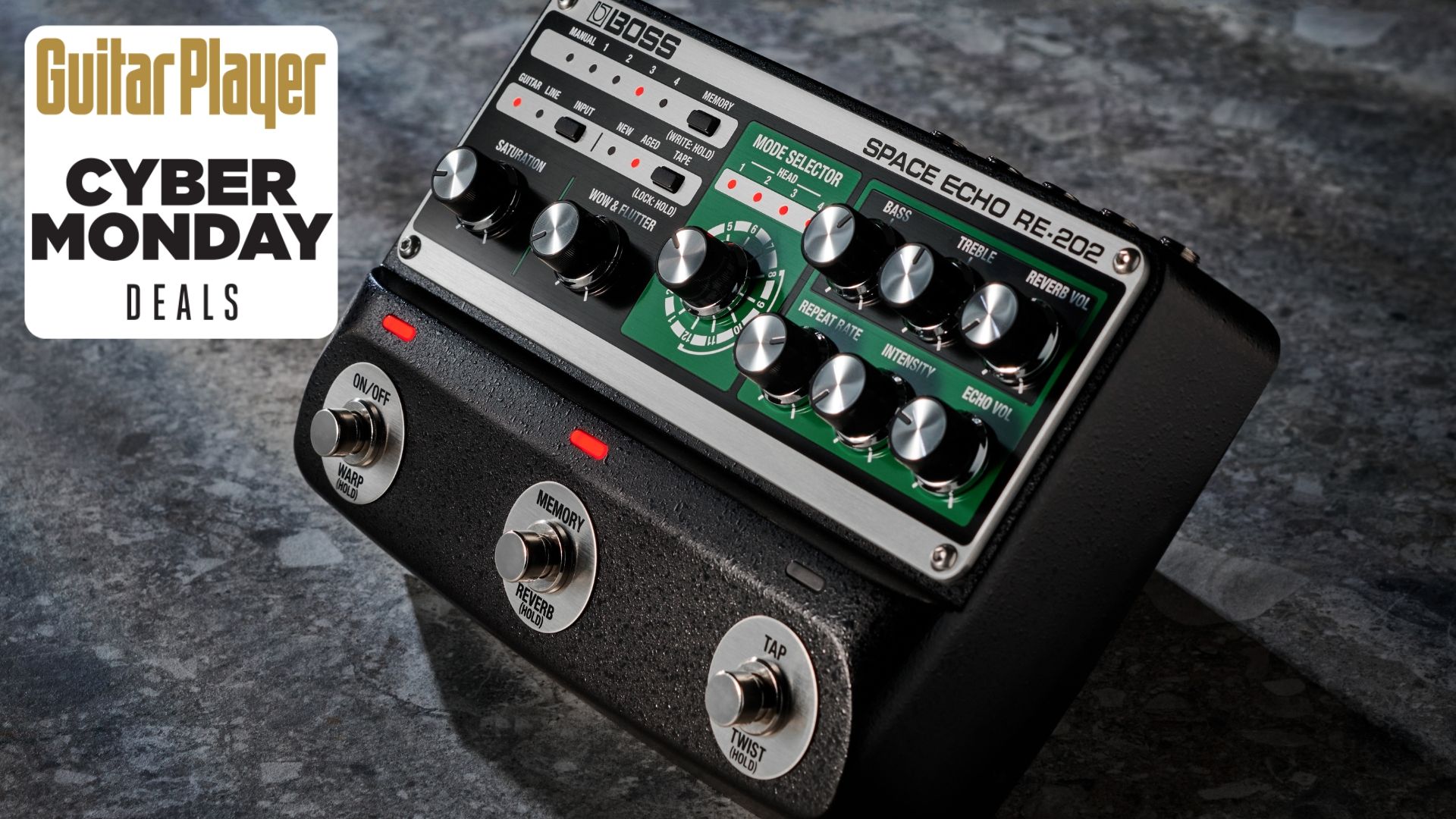 I stand by the Boss RE-202 as one of the most convincing tape echo