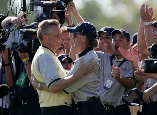 2004: It was only fitting that Colin Montgomerie holed the winning putt in 2004, when Europe beat the USA by the largest margin of victory since 1981.