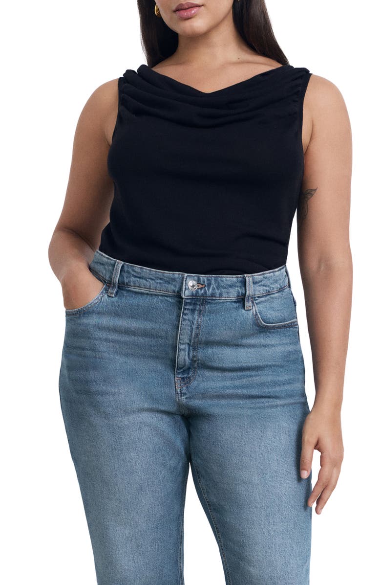 High Waist Ankle Mom Jeans