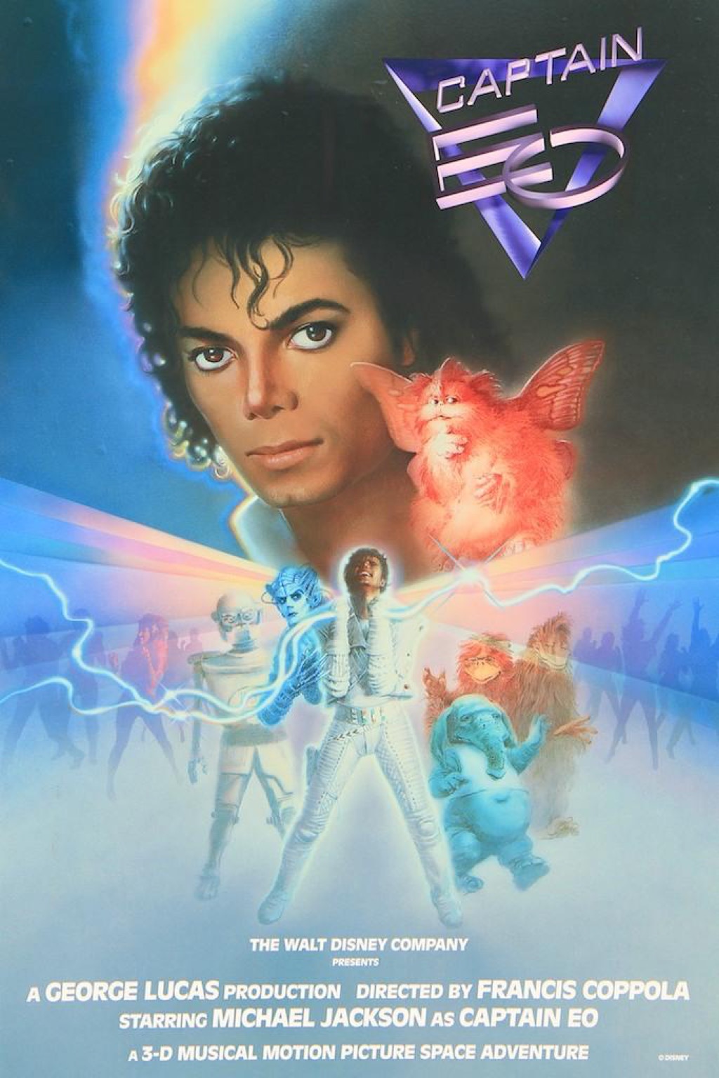 a poster for a sci-fi musical film