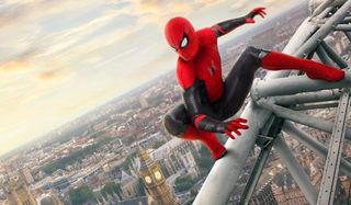 spider man far from home poster
