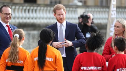 The Duke Of Sussex Hosts The Rugby League World Cup 2021 Draws