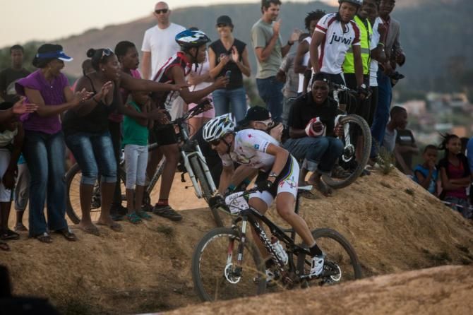 Christoph Sauser on his way to a win