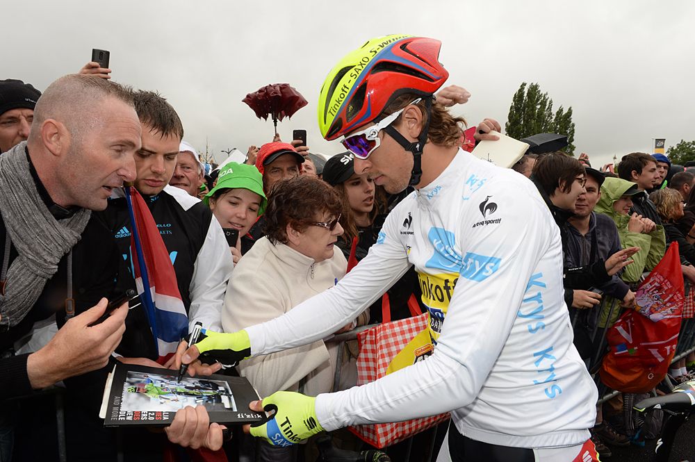 Best young rider Peter Sagan (Tinkoff-Saxo)