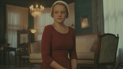 Elisabeth Moss in The Handmaid's Tale