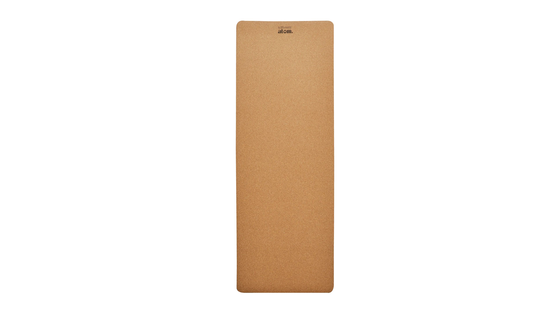 Best yoga Mats: image shows With Every Atom Cork Yoga Mat