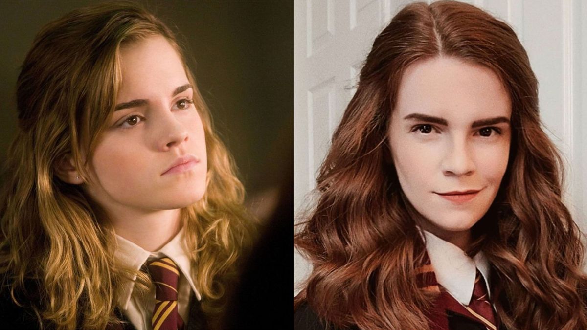 Emma Watson Redhead Porn - Emma Watson's DoppelgÃ¤nger Kari Lewis Looks Like Her Actual Twin | Marie  Claire