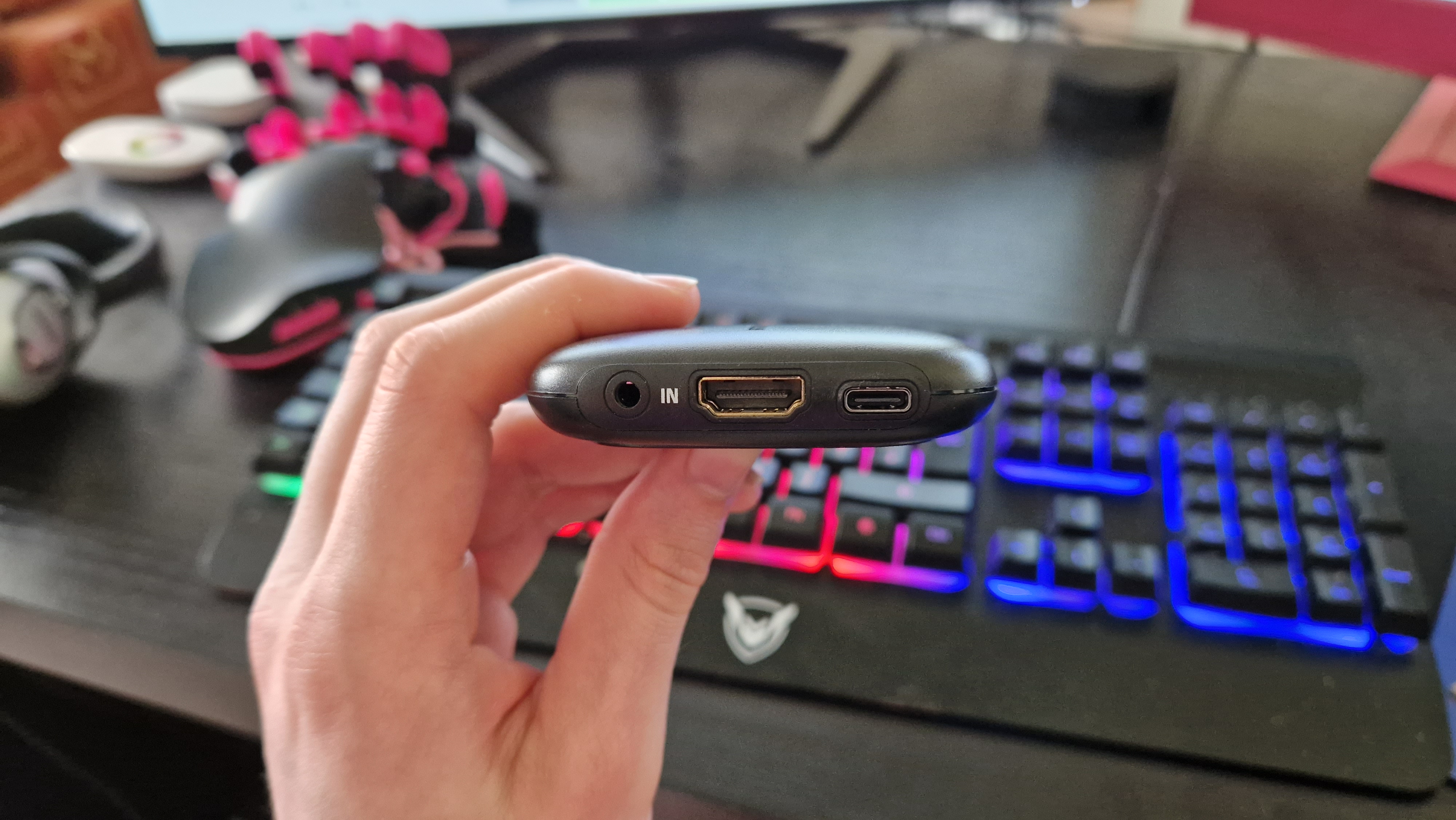 Elgato HD60S capture card's in-connection ports