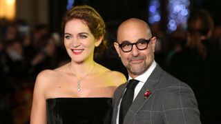 Felicity Blunt and Stanley Tucci