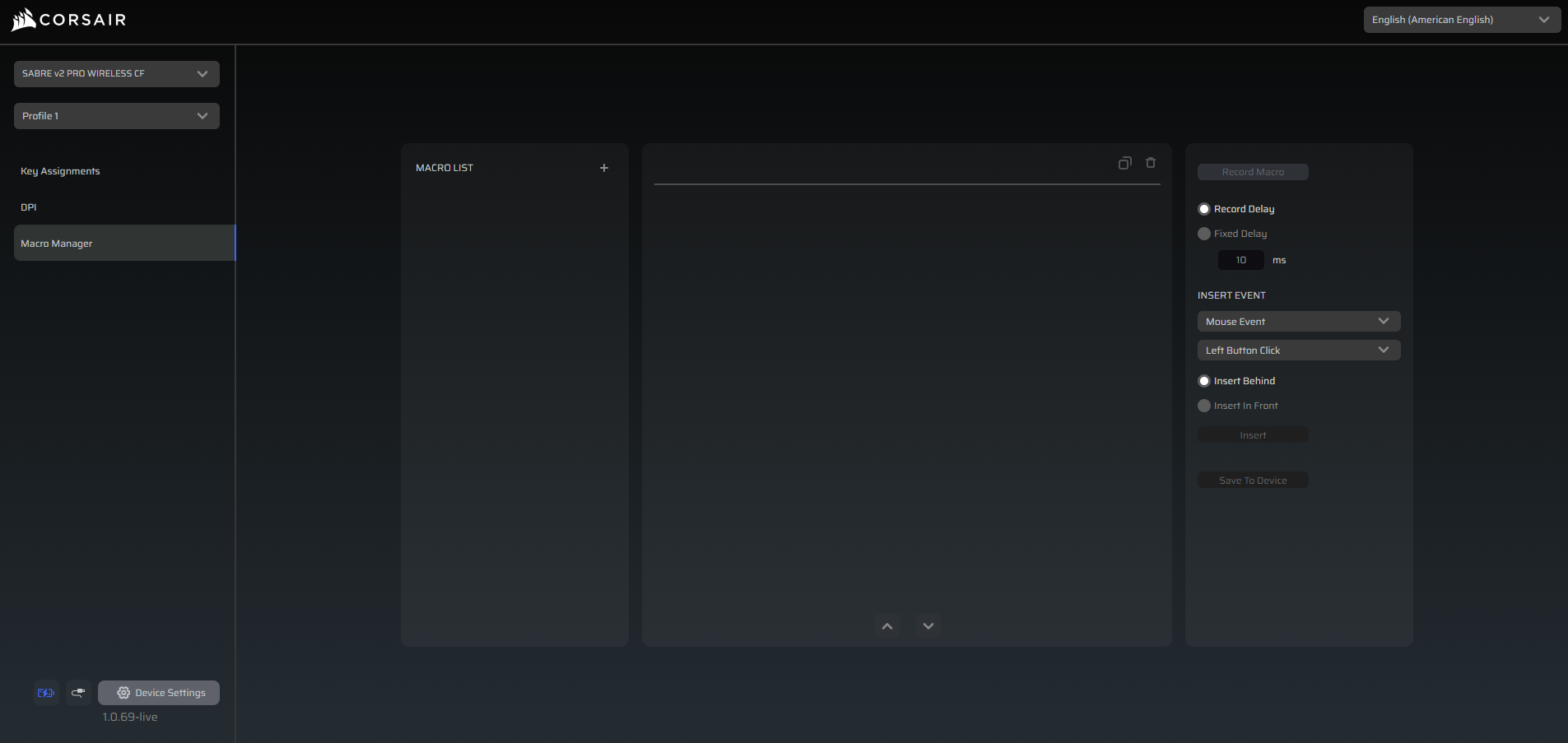قرصان سيبر V2 برو لاسلكي CF