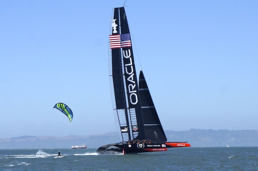 oracle racing yacht