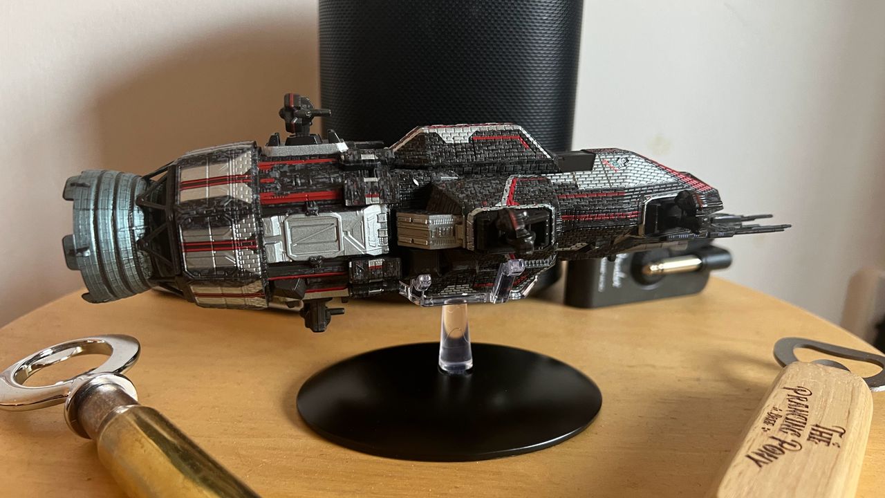 A photo of a model Rocinante shot on the iPhone 13 Pro