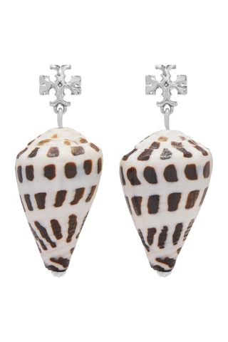 Tory Burch Shell Drop Earrings