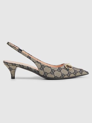 Gucci, Horsebit Slingback Pump