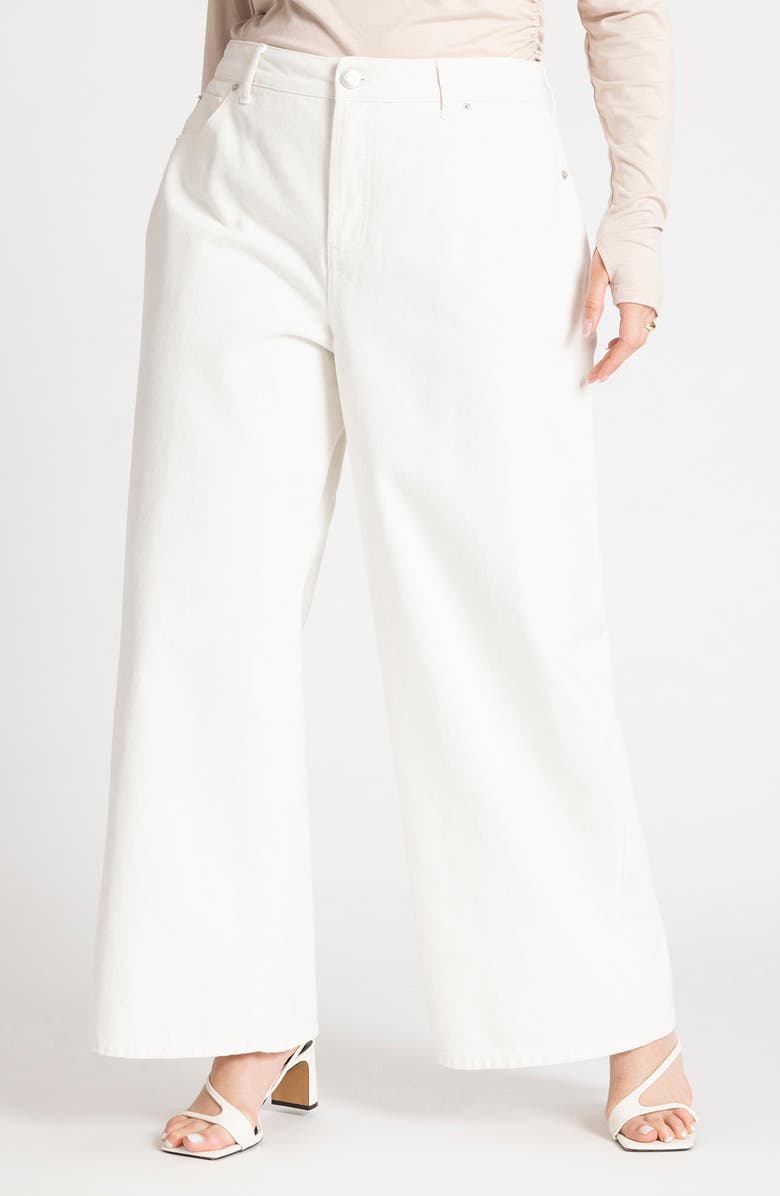 The Yvette Rigid Wide Leg Jeans