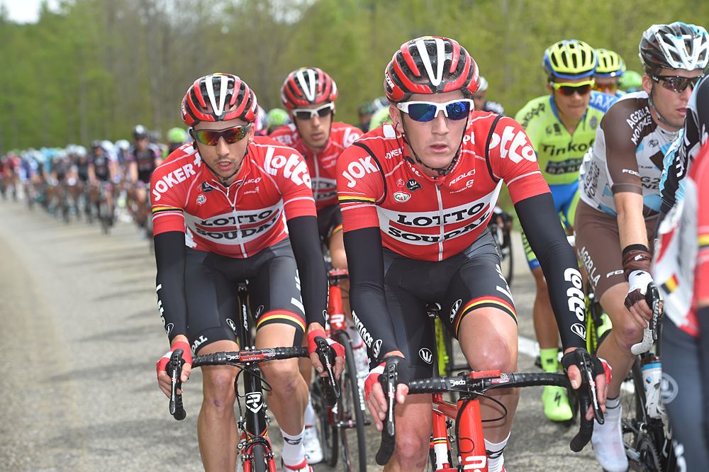 Lotto-Soudal in stage 3 at Tour de Romandie