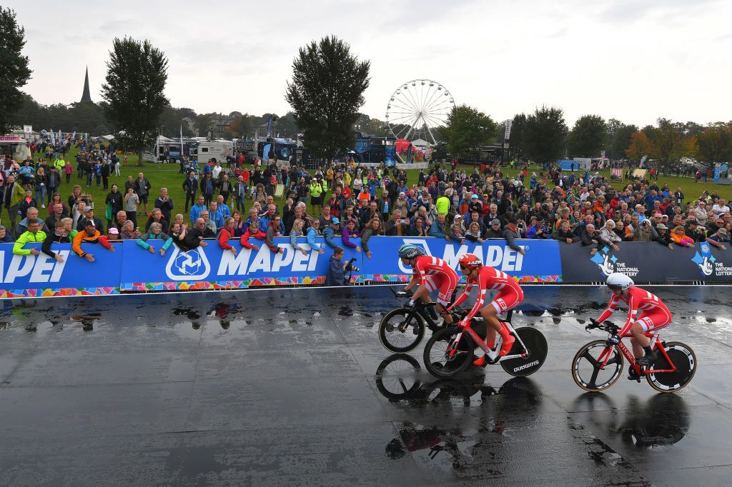 The Danish women race around Harrogate