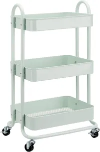 Amazon Basics 3-Tier Rolling Utility Cart Amazon Basics 3-Tier Rolling Utility Cart