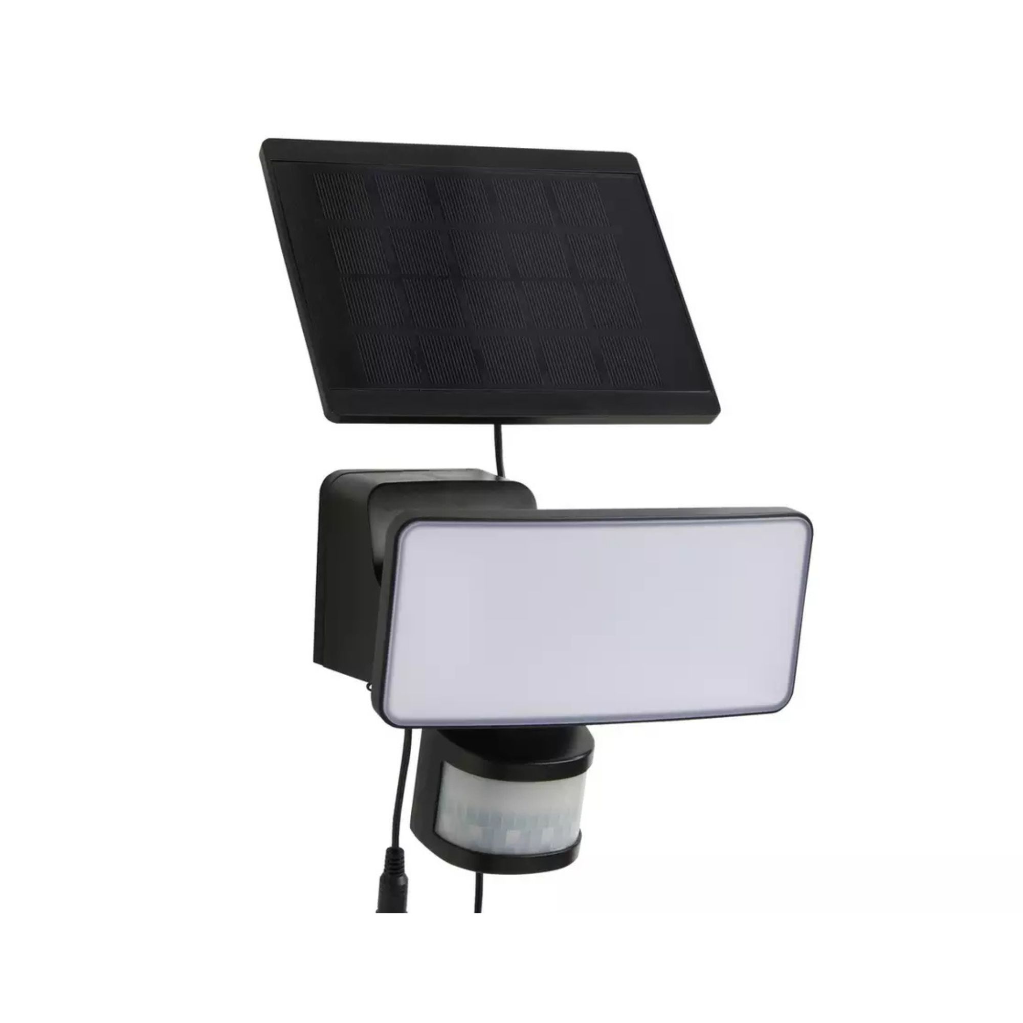 White Plastic Solar Sensor LED Flood Light
