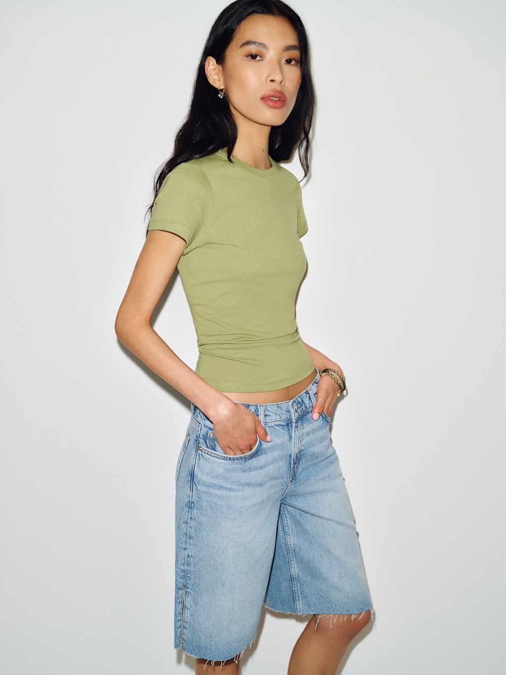 Finley Low Rise 11 in Baggy Jorts