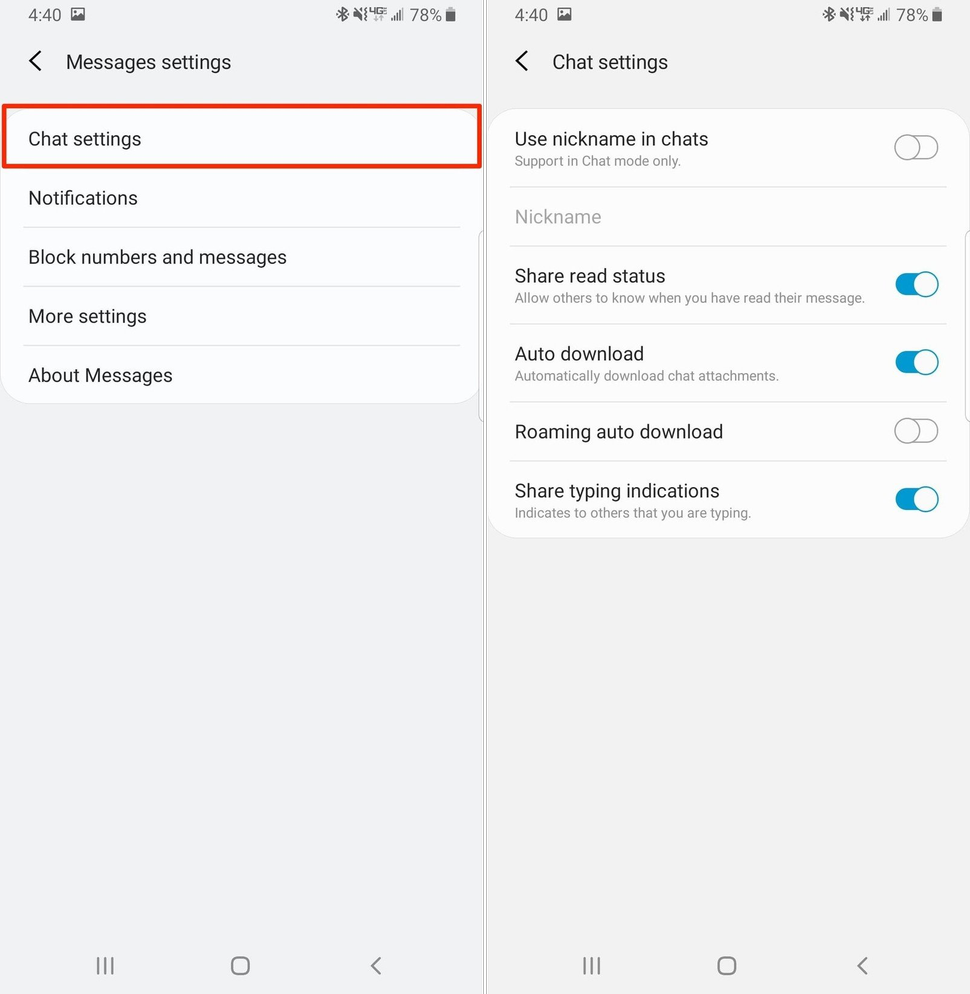 How to set up RCS Chat on Samsung phones with Samsung Messages ...