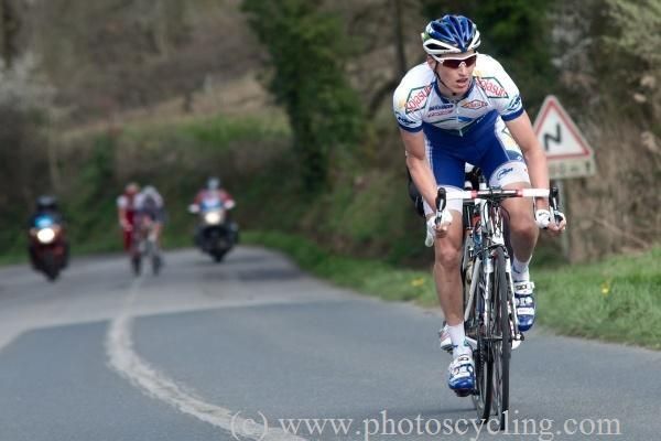 Guillaume Levarlet (Saur-Sojasun) goes on the attack.