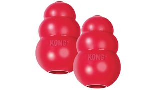 Classic Kongs come in a variety of sizes and strengths, depending on the age, size, and chewing style of your dog.