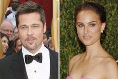 Brad Pitt Natalie Portman, celebrity news, Marie Claire