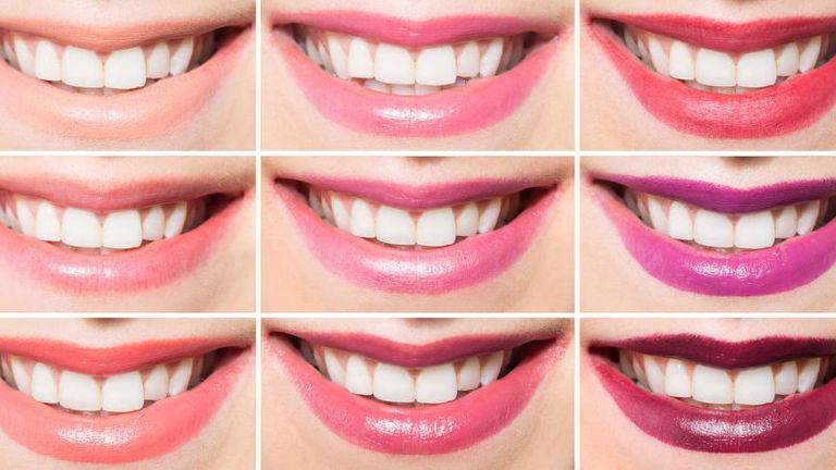 Smile, Lip, Skin, Tooth, Facial expression, Jaw, Beauty, Organ, Close-up, Magenta,