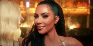 Kim Kardashian and Paris Hilton in 2019 music video still