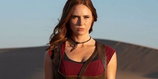 Karen Gillan as Ruby Roundhouse in Jumanji: The Next Level