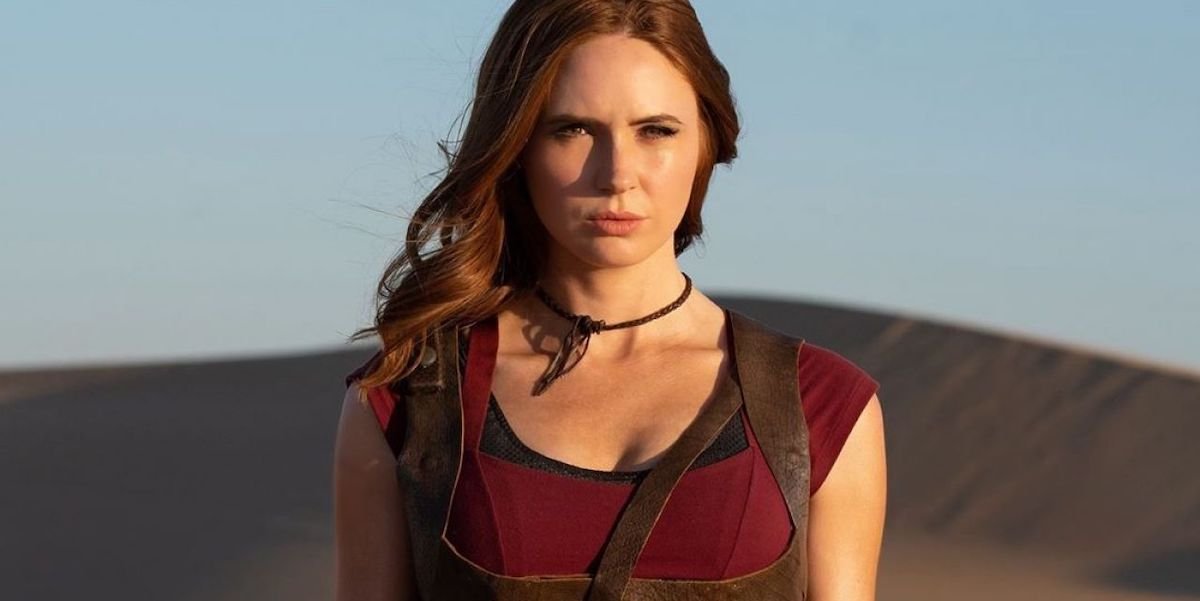 Karen Gillan as Ruby Roundhouse in Jumanji: The Next Level