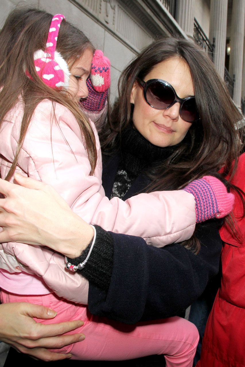 Katie Holmes and Suri Cruise 