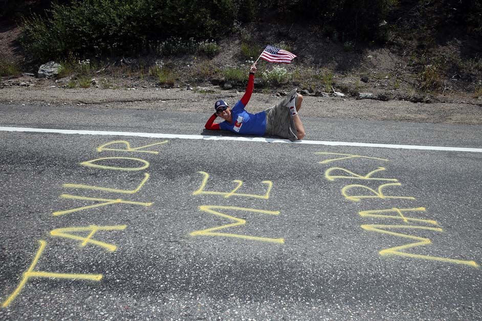 A novel way of proposing to Taylor Phinney