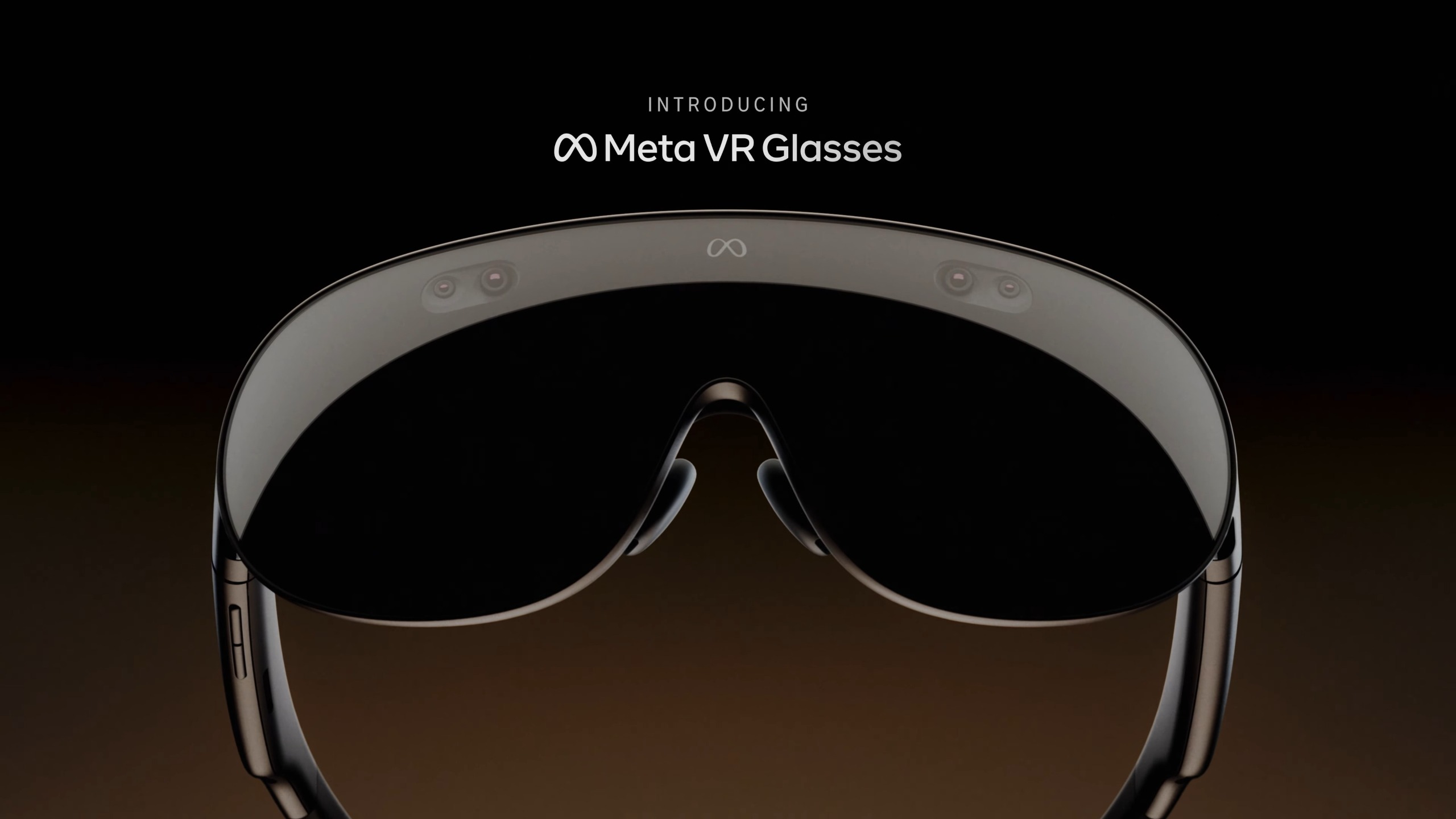 A reveal image of Meta's VR Glasses