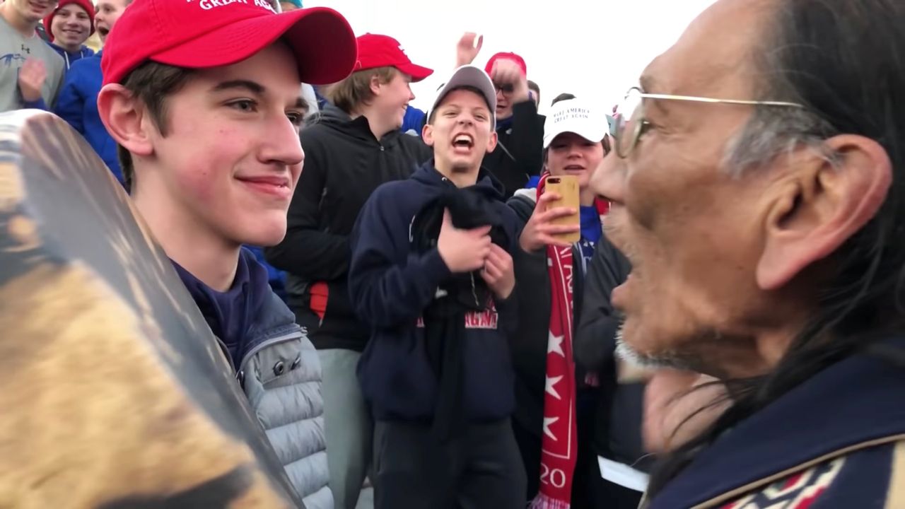 Covington Catholic High School student. 