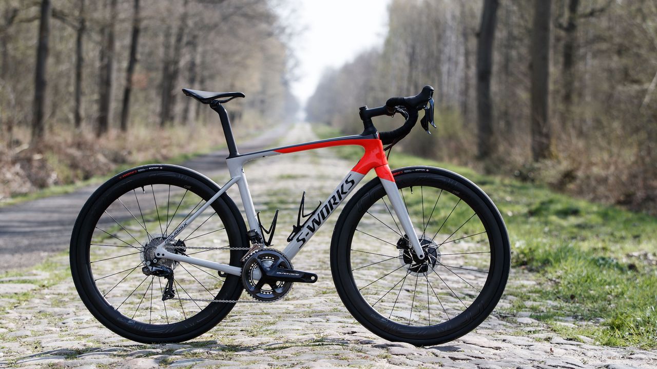 The Specialized Roubaix S-Works Shimano Dura-Ace Di2
