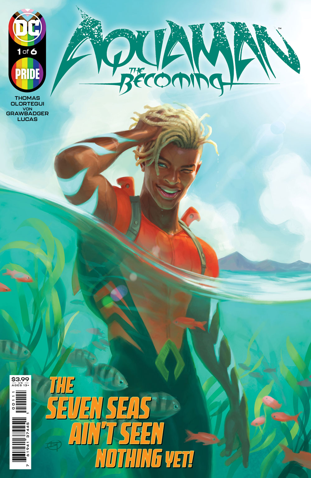 Aquaman: The Becoming #1 cover