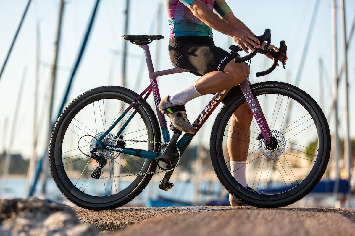Nathan Haas' Colnago G3-X Purple Rain